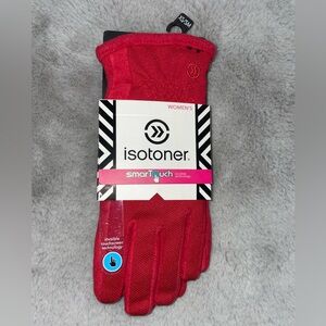🧤NWT Isotoner Red Thermaflex Gloves